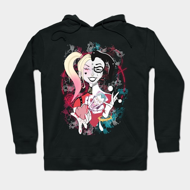 quinn joker Hoodie by marko0z